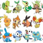 All Pokemon Starters by Generation