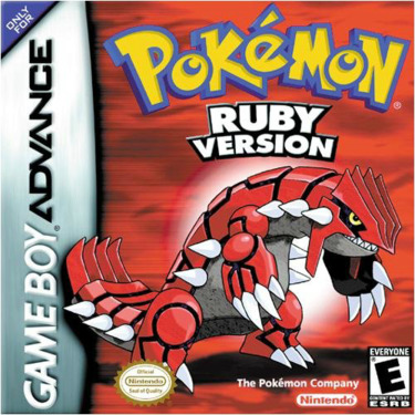 Pokémon GBA Games Pokémon Ruby